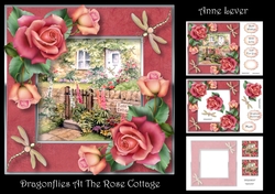 Dragonflies At The Rose Cottage