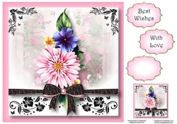 The Gift Of The Summer Blooms 8x8