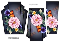 Art Deco Stacker - Beautiful Summer Blooms