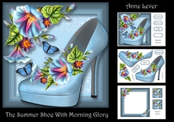 The Summer Shoe With Morning Glory