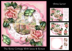 The Rose Cottage With Lace & Roses