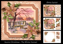 Scenic Christmas - The Winter Sunset