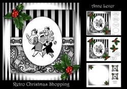 Retro Christmas Shopping