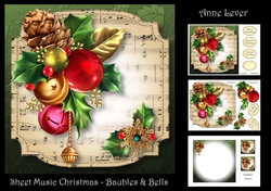 Sheet Music Christmas - Baubles & Bells