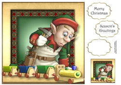 The Christmas Carpenter 8x8