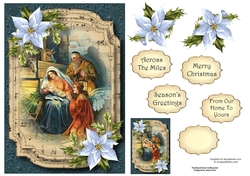Sheet Music Christmas - The Nativity A5