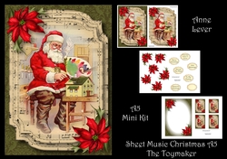 Sheet Music Christmas A5 - The Toymaker