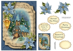 Sheet Music Christmas - The Christmas Church A5