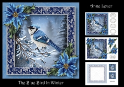 The Blue Bird In Winter