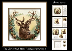 The Christmas Stag Twisted Pyramage