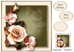 Autumn Fantasy Roses 8x8