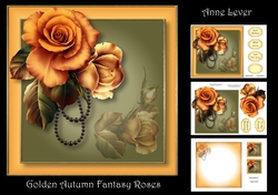 Golden Autumn Fantasy Roses
