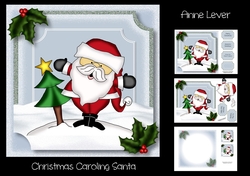 Christmas Caroling Santa