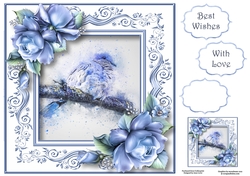 The Fluffy Winter Bird 8x8