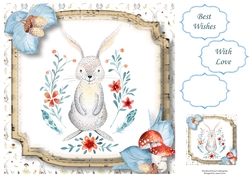 Sheet Music Woodland - The Hare 8x8