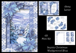 Scenic Christmas Wedgewood Blue