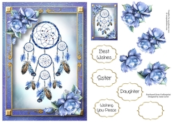 Dreams Of Blue Roses A5