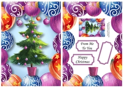 Baubles & Tree A5