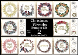 Christmas Wreaths Bumper Kit 2 ( exclusive to kit )