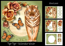 Tiger Tiger - Watercolour Wonder