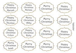 Greetings Tags 13 (special request)