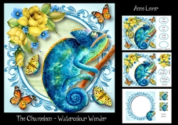 The Chameleon - Watercolour Wonder