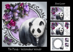 The Panda - Watercolour Wonder