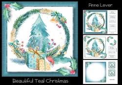 Beautiful Teal Christmas