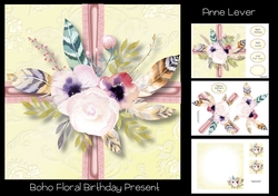 Boho Floral Birthday Present