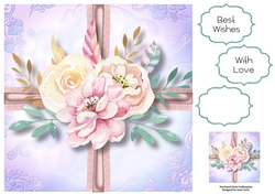 Floral Boho Birthday Present 8x8