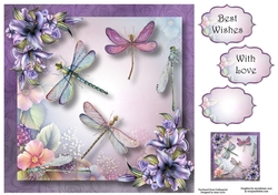 A Flight Of Dragonflies 8x8