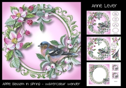 Apple Blossom In Spring - Watercolour Wonder