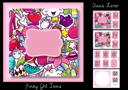 Funky Girl Icons