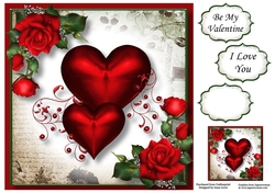Two Hearts As One 8x8
