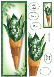 Lily Of The Valley Spring Bouquet LGE DL