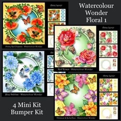 Watercolour Wonder Floral 1 Bumper Kit