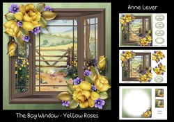 The Bay Window - Yellow Roses