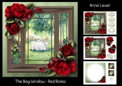 The Bay Window - Red Roses