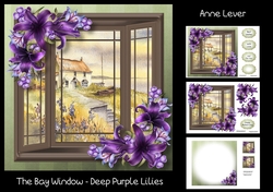 The Bay Window - Deep Purple Lilies