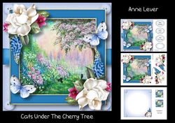 Cats Under The Cherry Tree