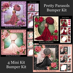 Pretty Parasols Bumper KIt