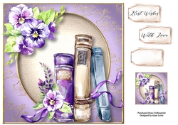 Beautiful Watercoloured Books 8x8