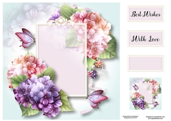Pretty Pastels & Flutters 8x8