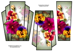 Art Deco Stacker - Splash Of Colour
