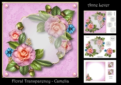Floral Transparency - Camelia