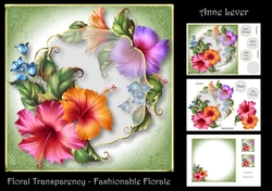 Floral Transparency - Fashionable Florale