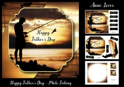 Happy Fathers Day - Male Fishing