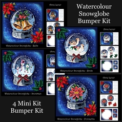 Watercolour Snowglobe Bumper Kit