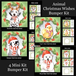 Animal Christmas Wishes Bumper Kit