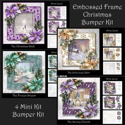 Embossed Frame Christmas Bumper Kit